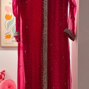 Pink Shalwar kameez/ desi clothes